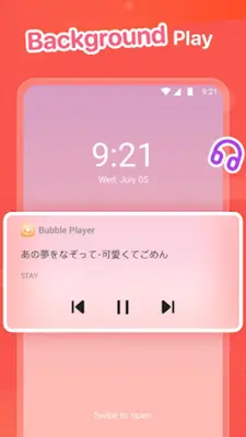 Bubble Player-Skip Ad on Video android App screenshot 3